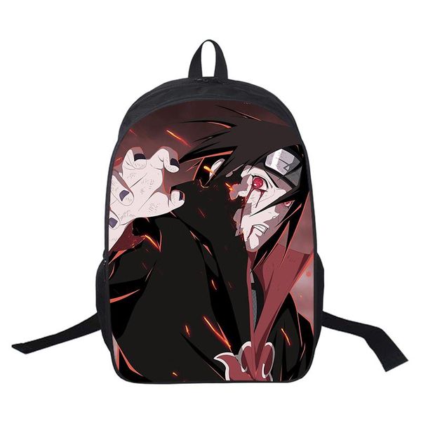 

backpack bookbag mochila feminina naruto akatsuki kakashi itachi women school bags for teenage girls boys bagpack back to