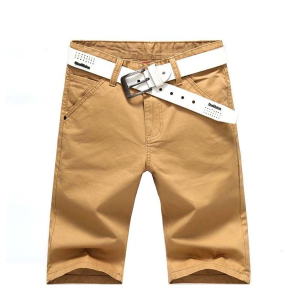 

2021 summer fashion new breathable cotton bermuda casual men's shorts straight men khaki black knee length short joggers 5xl, White;black