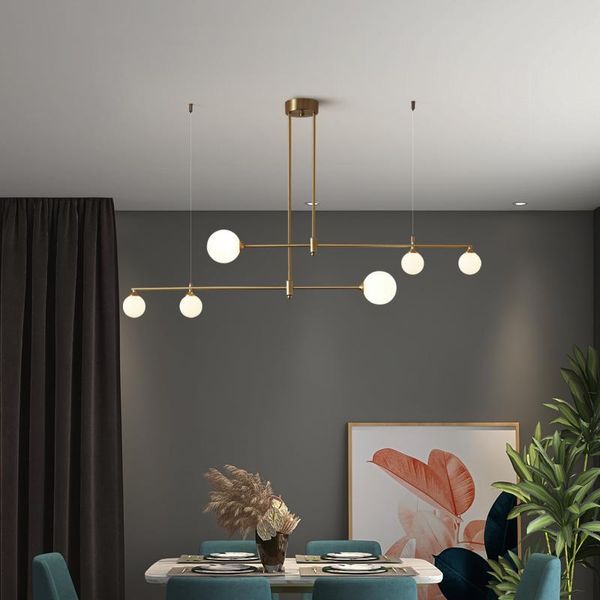 

pendant lamps chandelier for 2021 in the dining room table kitchen lamp restaurant cafe decoration nordic suspension celling light