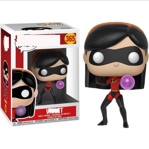 

funko pop figures 2 hand office aberdeen decoration model violet parr 365#