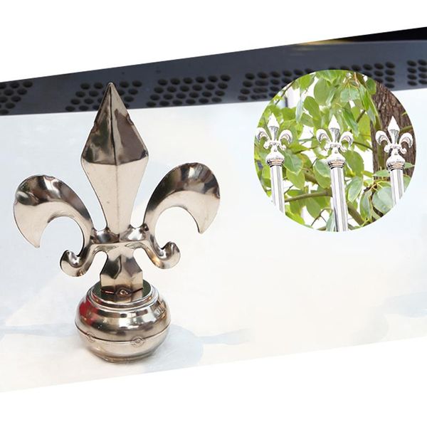 

wallpapers 116mm ture color decoration handrail armrest stair fence gate door tip with base parts head for outdoor