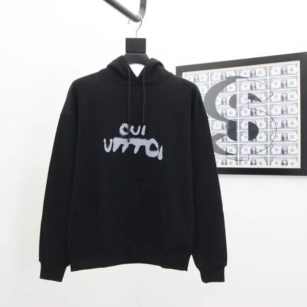 

Men's Fashion Hoodi Sweaters For Men Women Digner Cashmere Jumpers Outwear Sweatshirts Winter Coats SIZE M-XXXL, Black
