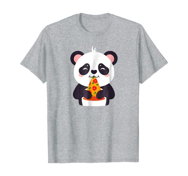 

Panda Bear Eating Pizza Cute T-Shirt, Mainly pictures