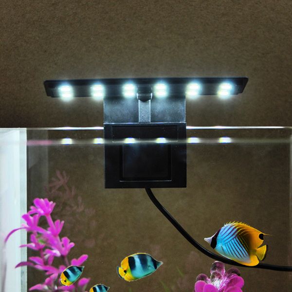 

2021 new ac220v 6w 12 led aquarium bulb bottle of portable light fish 0p83