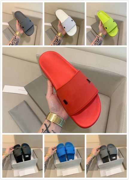

pairs bottoms fashion mens gear striped sandals causal non-slip summer huaraches flops slipper with box yw designerss, Black