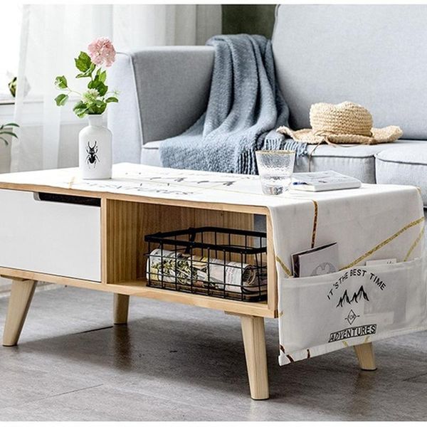 

table cloth the nordic ins cha ji bu wallpapers living room rectangular coffee drape marble cotton