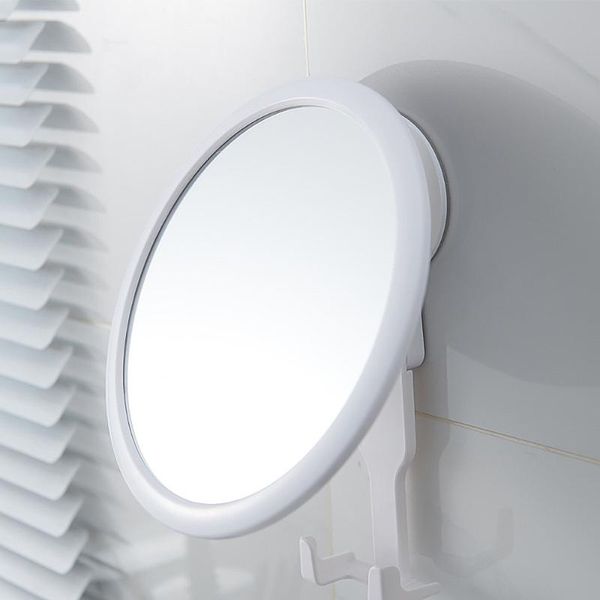 Specchi Specchio da bagno regolabile Trucco Vanity Parete cosmetica senza trapani per doccia Salute domestica Bellezza