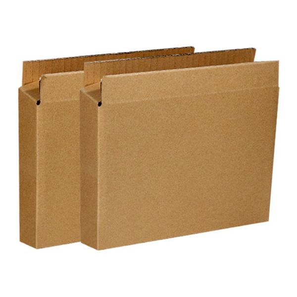 

10pcs blank paper boxes 3 layer corrugated boxes rectangle gift packaging box p courier box mailers business supplies