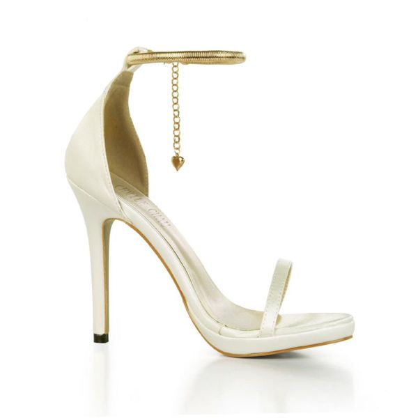 

dress shoes satin wedding bridals stiletto ankle strap women heeled sandal chaussure sandales femmes mariage bride de cheville 0640a-13l, Black