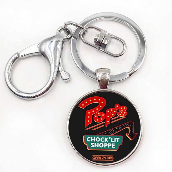 

keychains arrival riverdale silver keychain mysteries of jewelry glass dome key ring bronze handmade