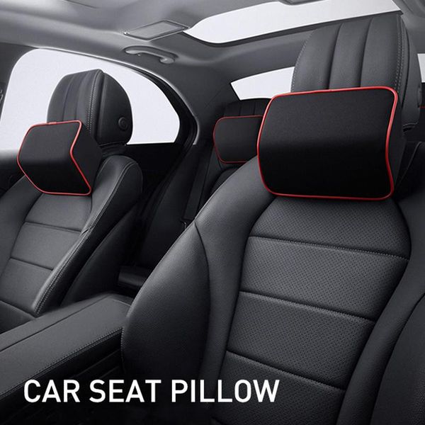 

seat cushions a pair car neck pillow protection headrest comfortable auto supplies safety breathable relieve pressure pillows