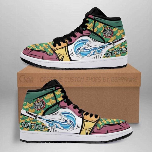 

giyu sneakers costume demon slayer anime sho