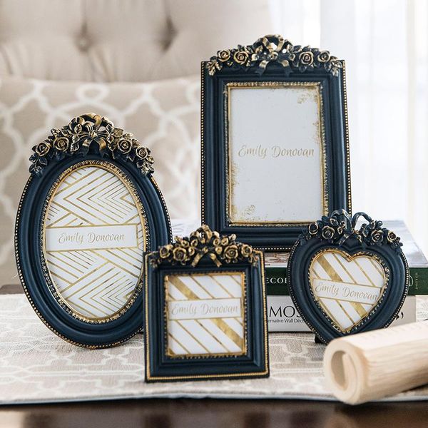 

luxury resin p frame vintage display ornament holder p frame elegant design quadros decorativos home decor de50xhk
