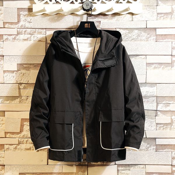 

2021 new 20spring bomber sleeve long baseball jackets with zipper men's jacket outward clothes bho3, Black;brown
