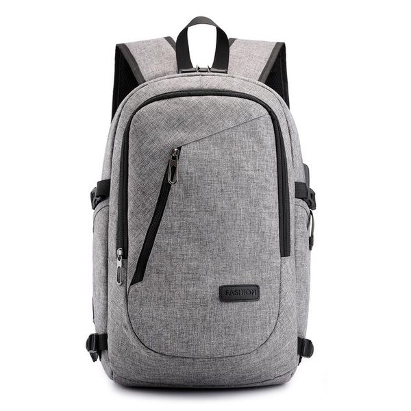 

backpack usb charging men women business computer bag anti-theft multifunctional bags