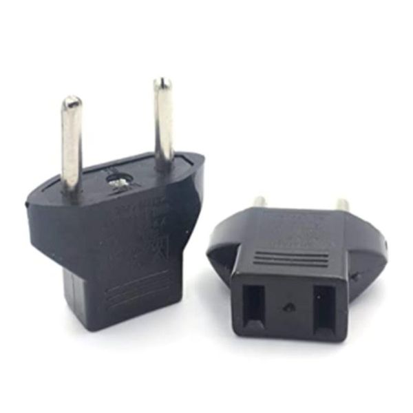 

smart power plugs 10 pcs universal us to eu plug converter 250v ac adapter charger travel outlet