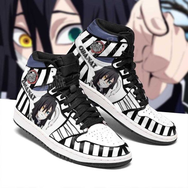 

demon iguro sneakers slayer obanai snake hashira anime sneakers