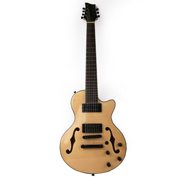 

good quality 7 seven string electric guitar f hole