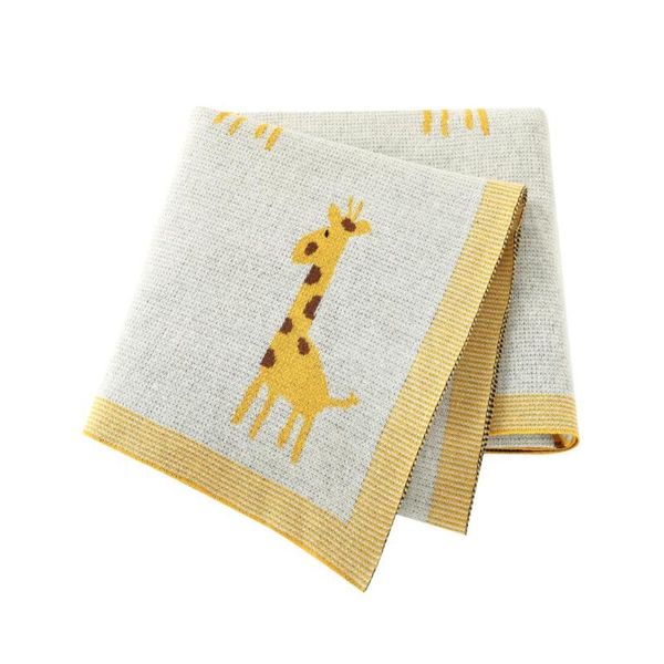 

baby blankets knitted newborn infant bebes cotton sleeping covers for strollerr bedding sofa basket 100*80cm toddler kids quilts