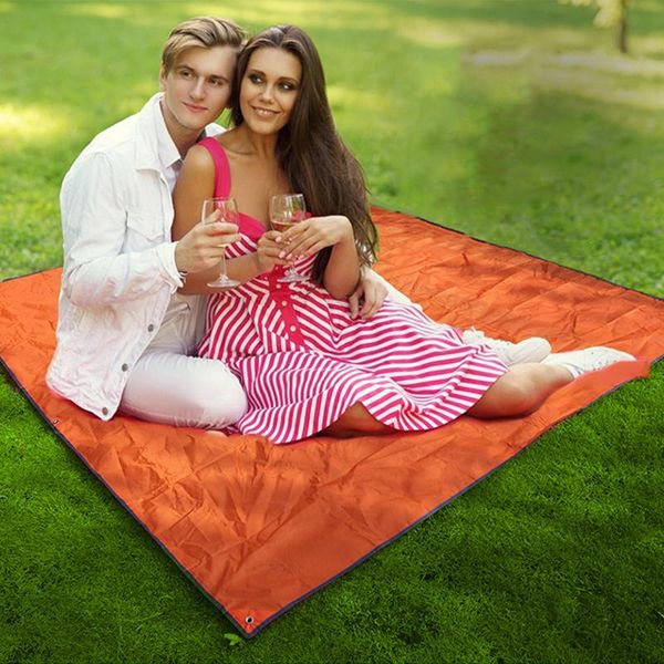 

outdoor pads waterproof beach camping blanket anti sand mat portable picnic sitting bed sleeping pad