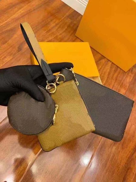 

purse 3 pcs coin wallets 2020 new style l flower pattern women fashion ladies purses bags