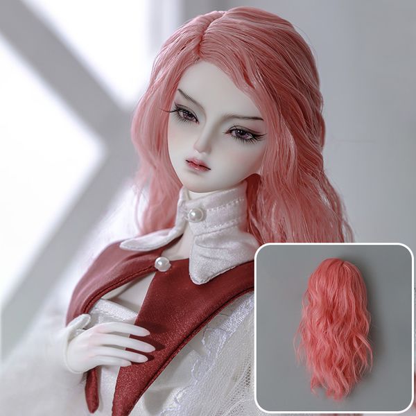 

1/4 BJD Wig MSD Size about 12cm or 12.3cm BJD Shoes Doll Accessories for Female Body Xmas Outfit