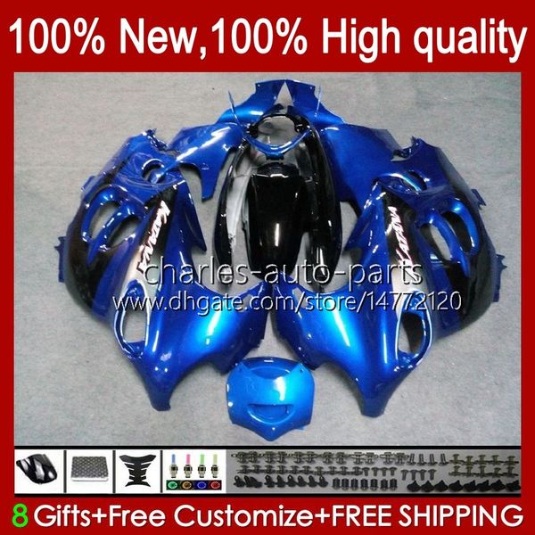 Corpo para Suzuki Katana GSX600F GSXF600 GSXF750 GSXF 600 750 cc 98 99 00 01 02 29No.39 600cc 750cc GSX750F GSXF-600 GSXF-750 1998 1999 2000 2001 2002 Fairing metal azul