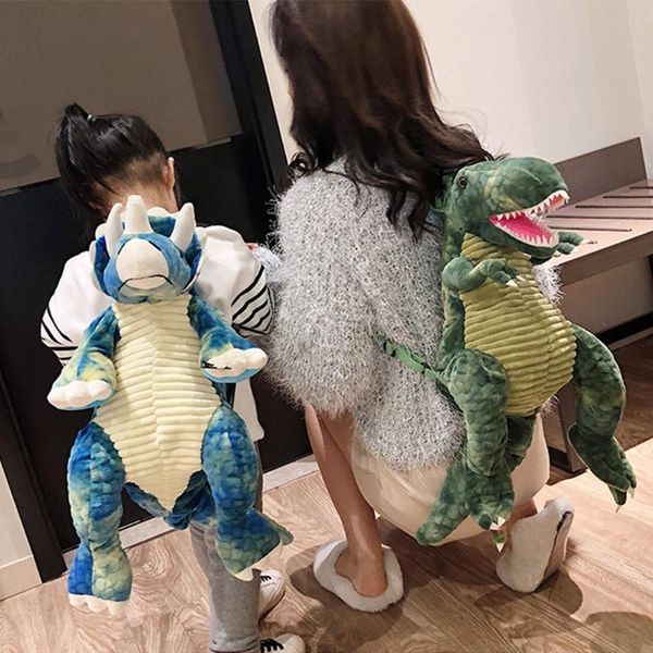 

creative 3d dinosaur children backpacks school bag animal cartoon kids travel for boys girls birthday gifts