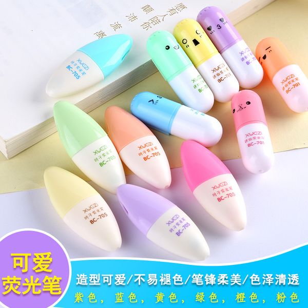 

painting pens many lovely orcent mini capsule marker leaf graffiti color pen, Black;red