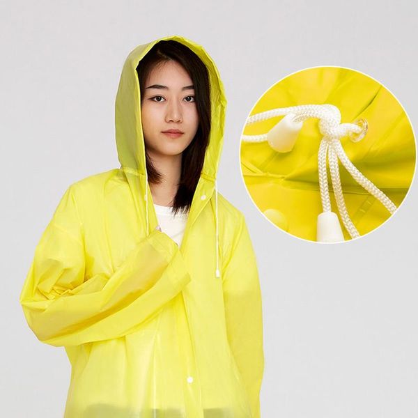 

raincoats thickened size ponchonon-disposable raincoat outdoor hiking riding rainproof tool colorful fashion