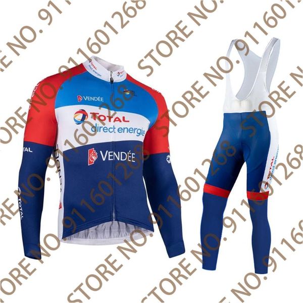

racing sets 2021 team total direct mens cycling long sleeve jersey set summer blue red road bike wear suit maillot velo homme, Black;blue