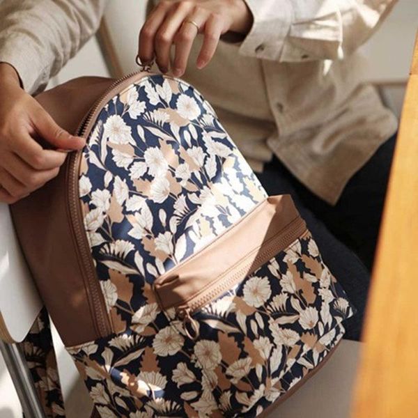 

backpack waterproof schoolbag casual travel women's oxford cloth women