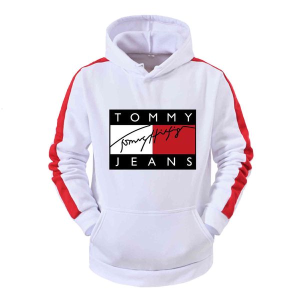 

mens sweater trendy white hoodie men harajuku tom cartoon basketball student class jacket, Black