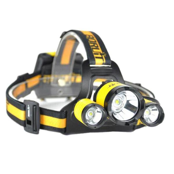 

boruit b17 led headlamps camping headlight l2+2r5 sports fishing head lamp head lights for battery (not included)