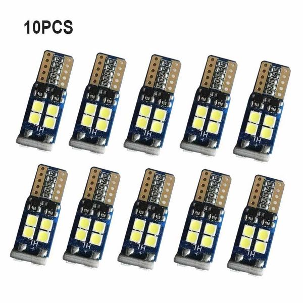 

emergency lights 10pcs wholesale no error car 12v t10 canbus 10smd 3030 168 w5w turn side license plate light parking clearance bulbs