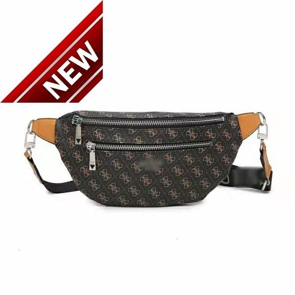 

2020 new gs women's old flower chest waist bag letter shoulder strap trend