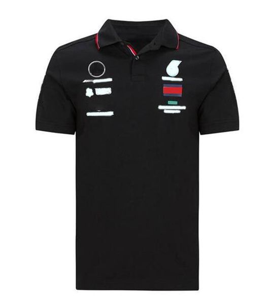 

f1 formula one polo shirt sports casual short sleeve lapel racing suit