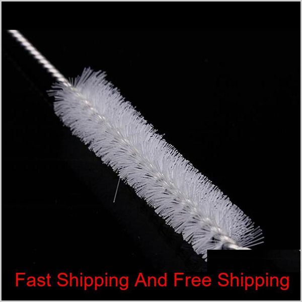 

100x pipe cleaners nylon straw cleaners cleaning brush for drinking pipe stainless s qylcvp toys2010