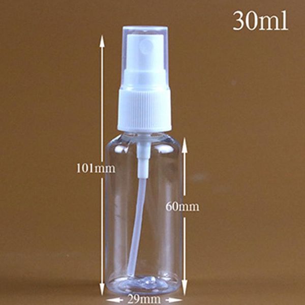 

storage bottles & jars spray bottle clear empty sprayer transparent container portable for travel cosmetic sana889