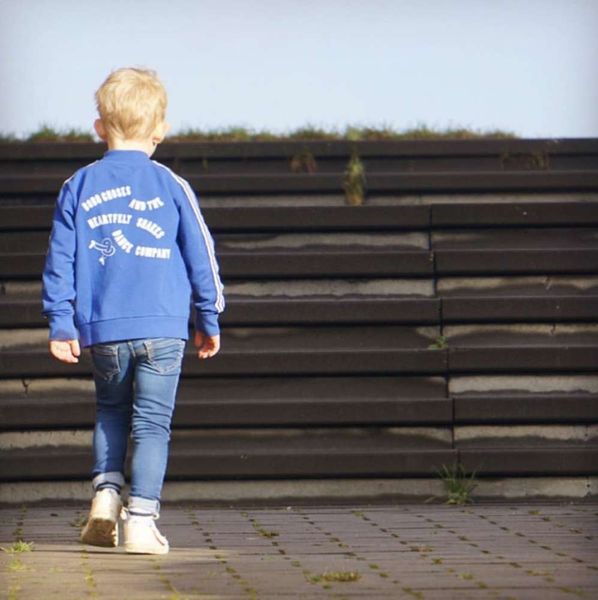 

children's wear 2021ss spring summer new bobo ins same men's and women's sports jacket pants three piece set