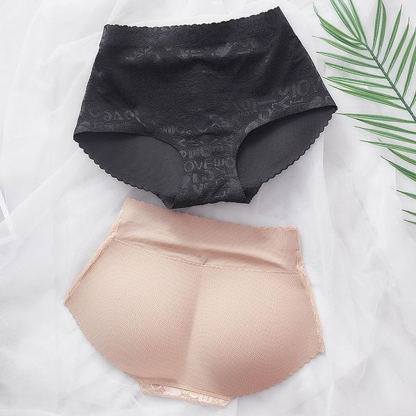 

women's panties bulifter shapewear pants hip pad shorts beautiful bucorrection underwear shaping pelvic girdle inner breathable, Black;pink