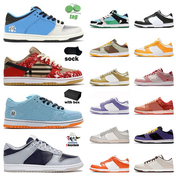 

tv instant skateboard designer shoes sb low mens womens fashion outdoor sports sneaker acg terra university red club blue suede desert sand, Black