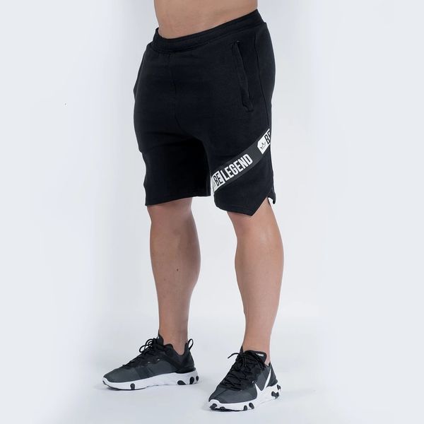 

brothers fitness series outdoor running casual shorts, Black