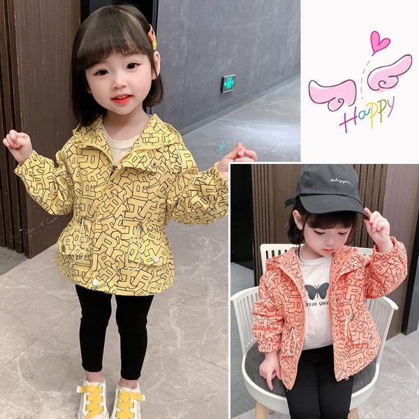 

jackets 2021 elegant spring autumn coat girls kids outerwear teenage children clothes costume evening party high quality, Blue;gray
