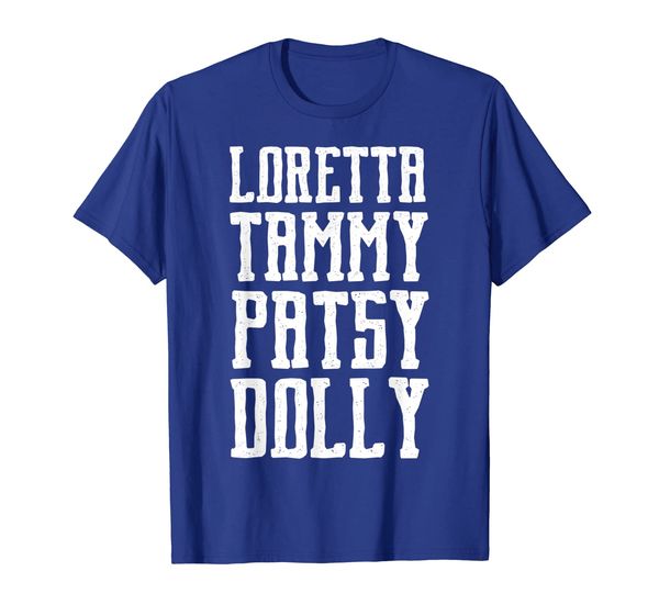 

loretta tammy patsy dolly, White;black