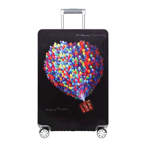 

toiletry kits air balloon travel suitcase protective cover for 18''-32'' luggage case accessories elastic dust