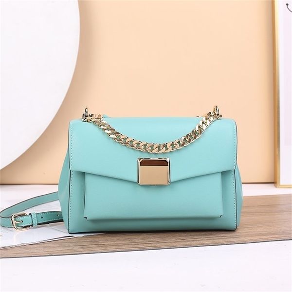 

women luxurys designers bags 2021 fashion versatile flip postman real leather chain one cowhide o designer handbag handbags totes crossbody