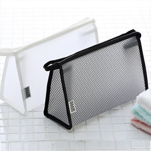 

make up organizer case cosmetic bags pvc transparent women waterproof travel makeup tolitery