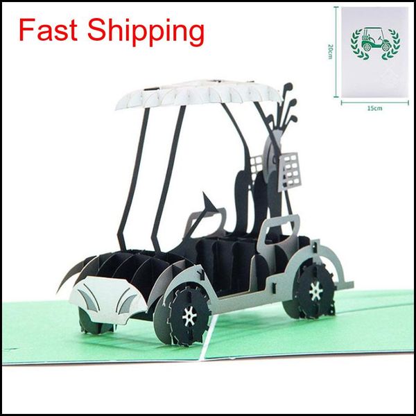

new handmade pop up 3d vintage car personalized greeting cards envelope for business party shipping 6k4bh 4lo8r