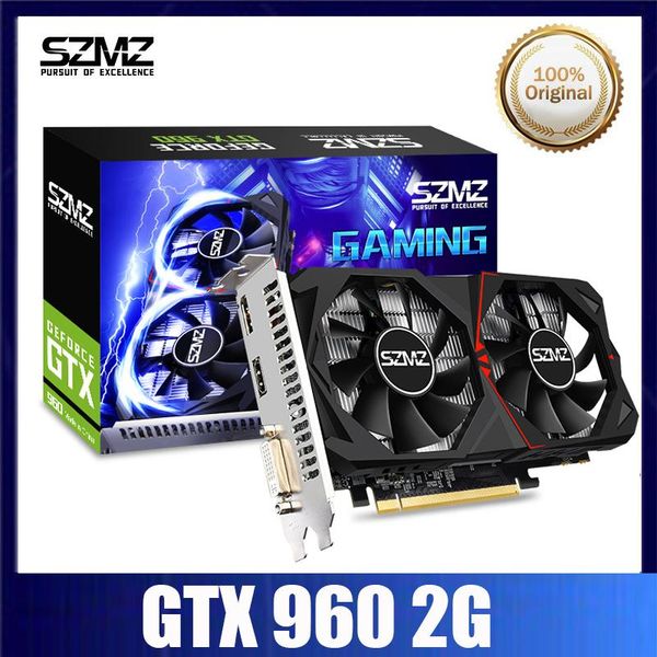 

graphics cards szmz video card gtx 960 2gb gpu 128bit gddr5 for nvidia vga geforce gtx960 graphic dvi game original